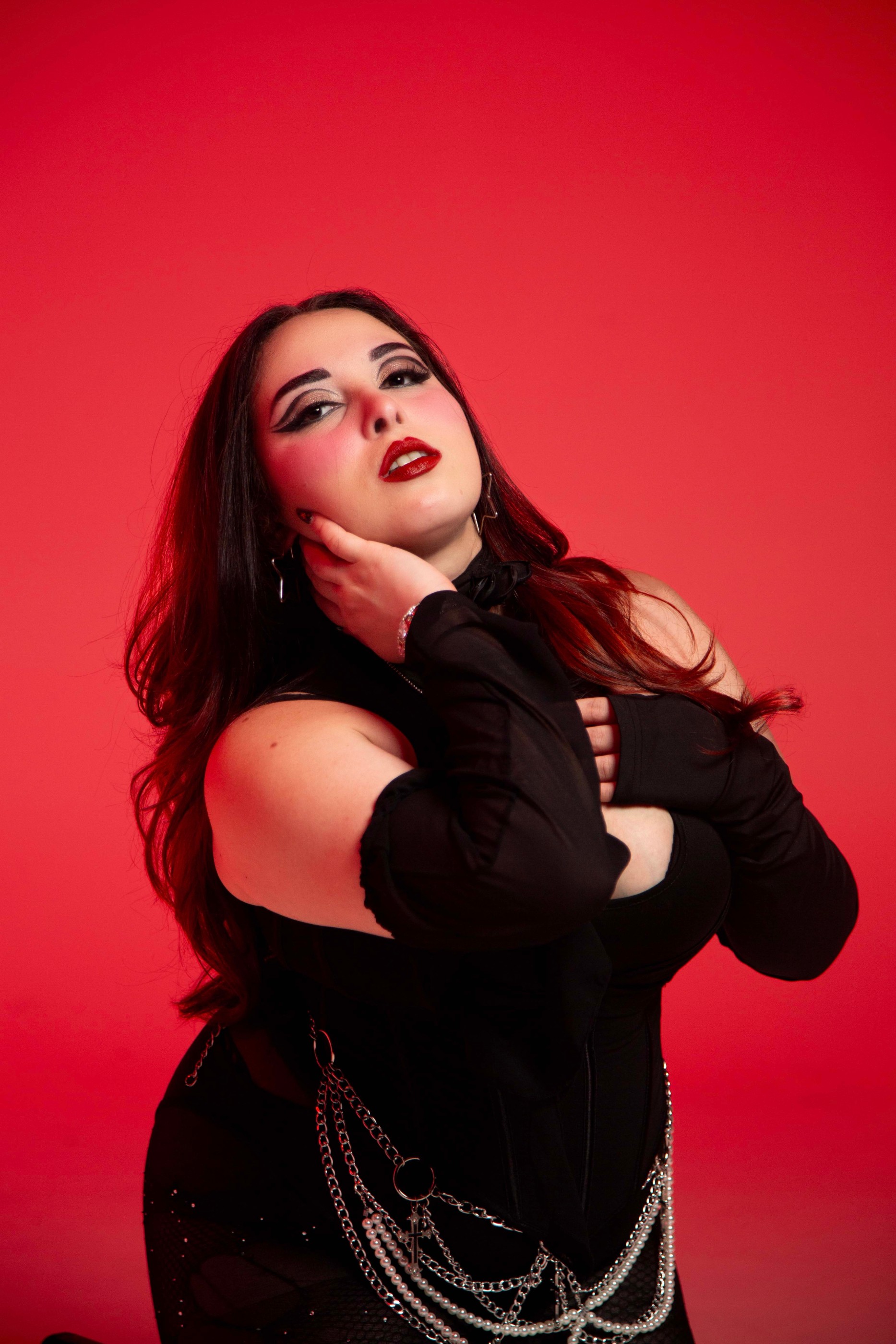 Gala V durante la sesión promocional de “El Deseo”, su primer sencillo oficial como artista solista.