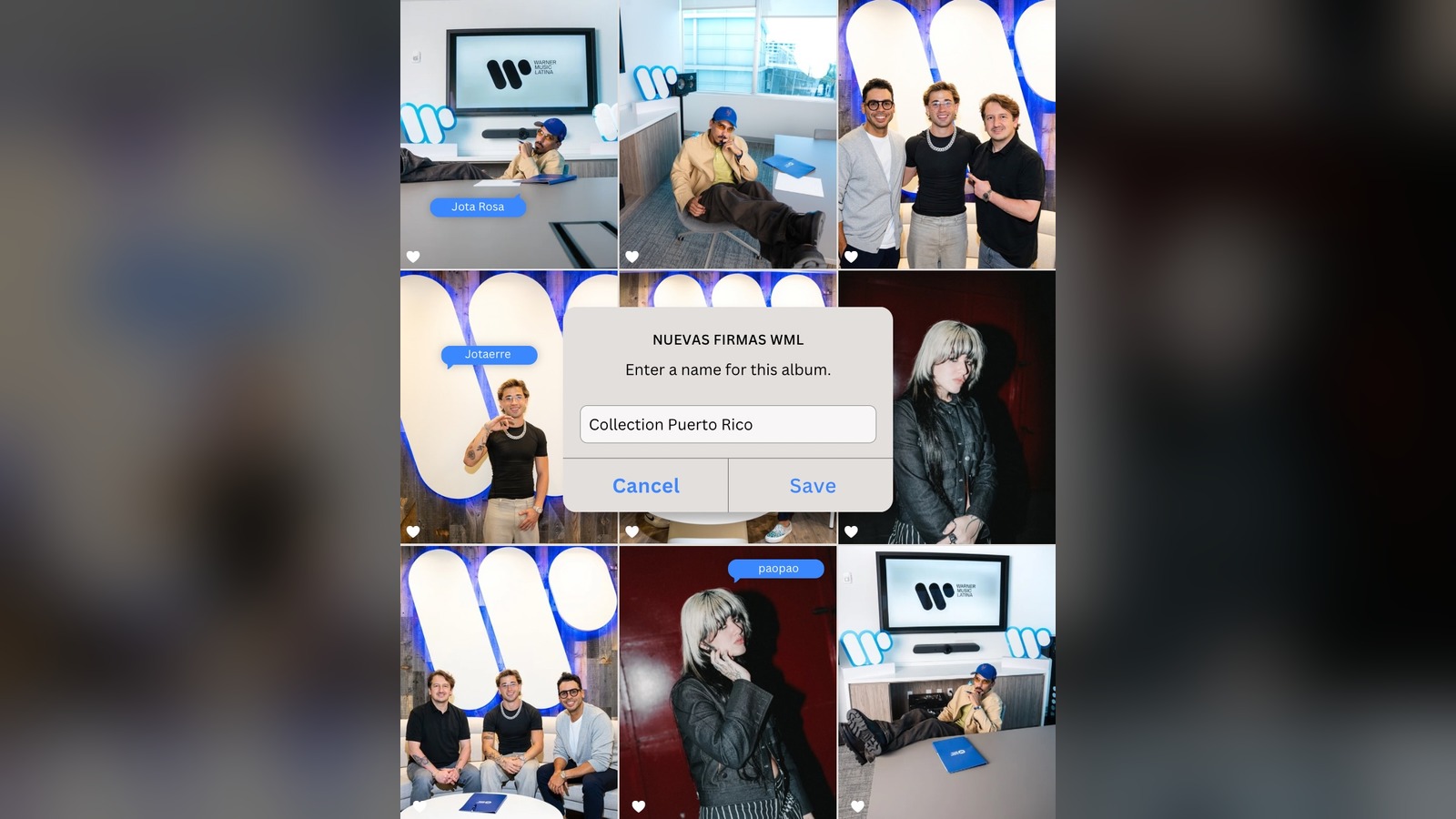 Warner Music Latina, Collection Puerto Rico.