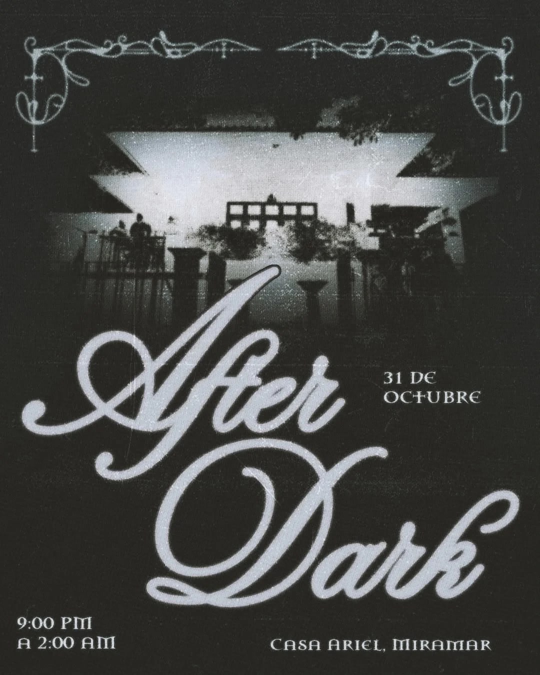 After Dark, flyer