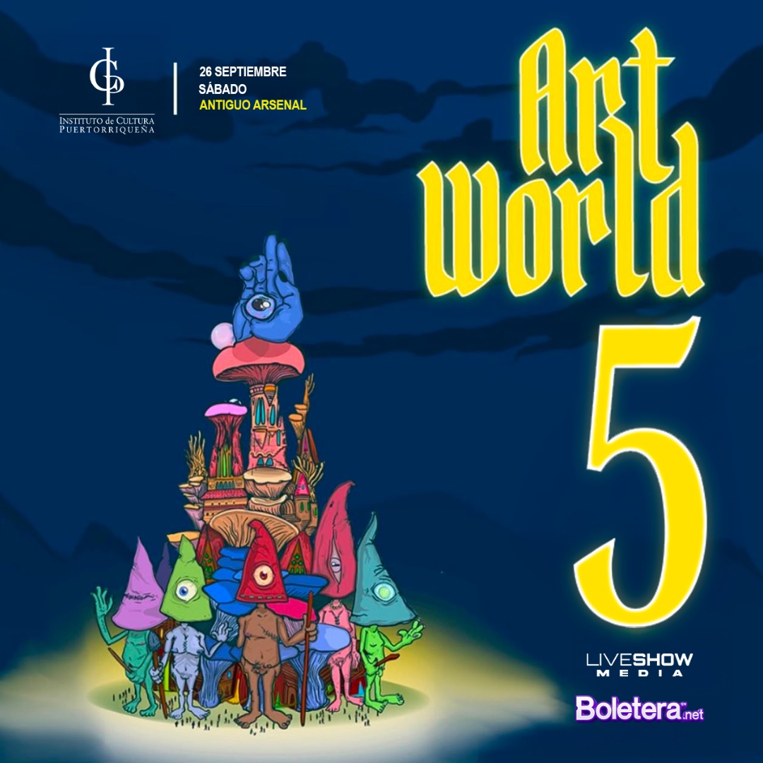 Art world, flyer