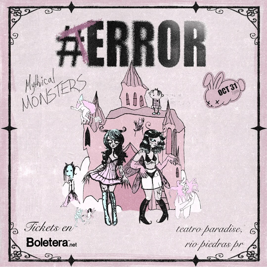 #ERROR: Mythical Monsters, flyer