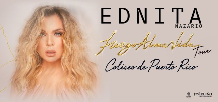 EDNITA NAZARIO FuegoAlmaVida, flyer