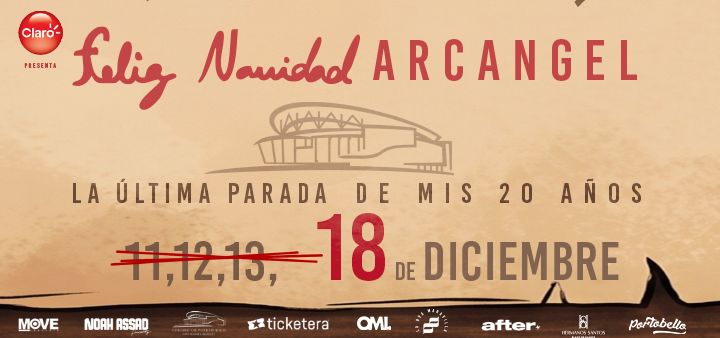 Arcángel - La Última Parada: La 8va Maravilla World Tour, flyer