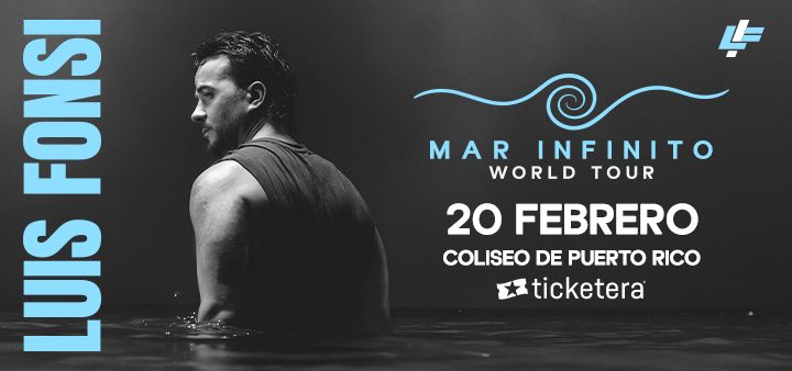 Luis Fonsi…Mar Infinito Tour, flyer
