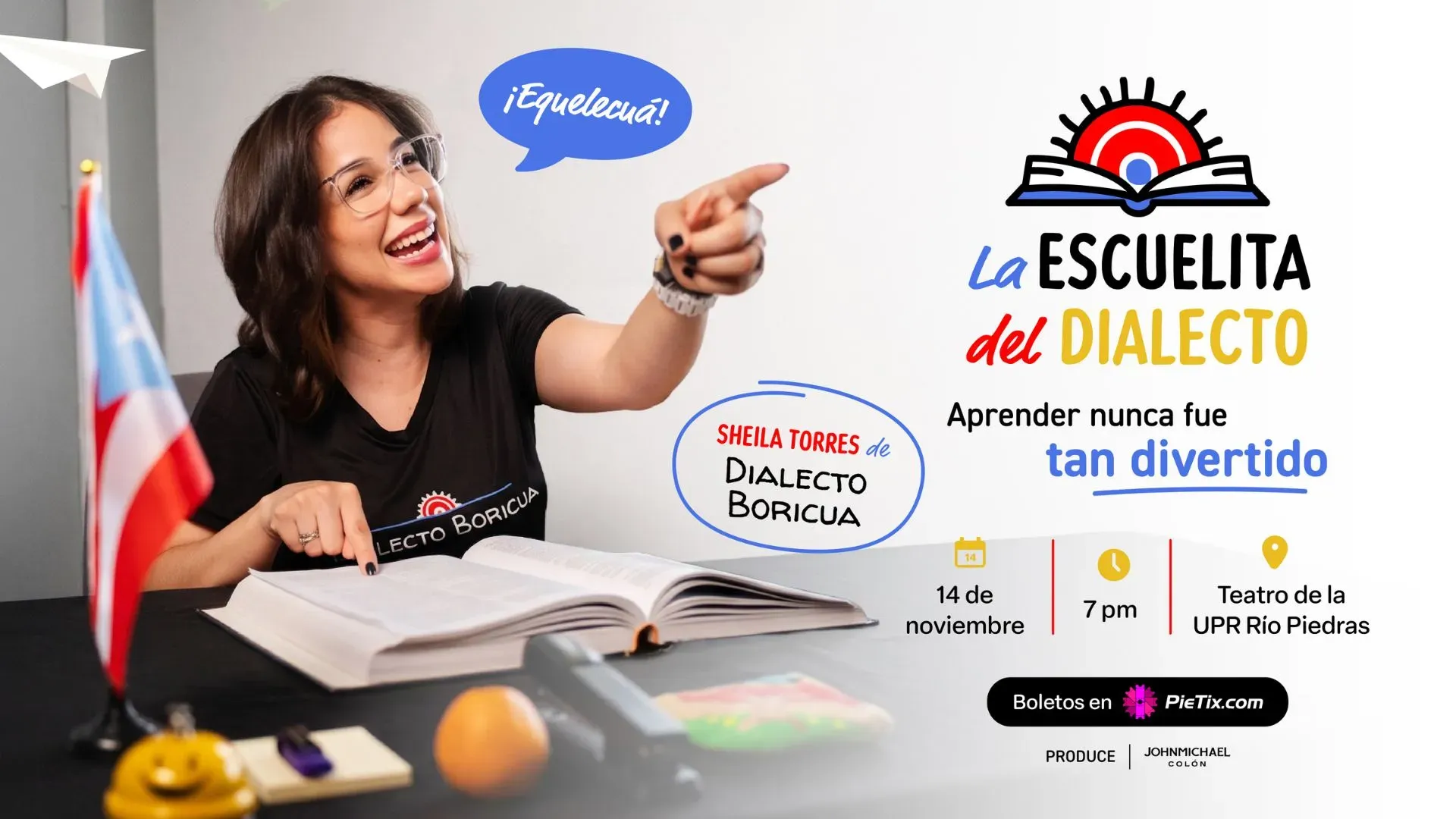 La Escuelita Del Dialecto, flyer