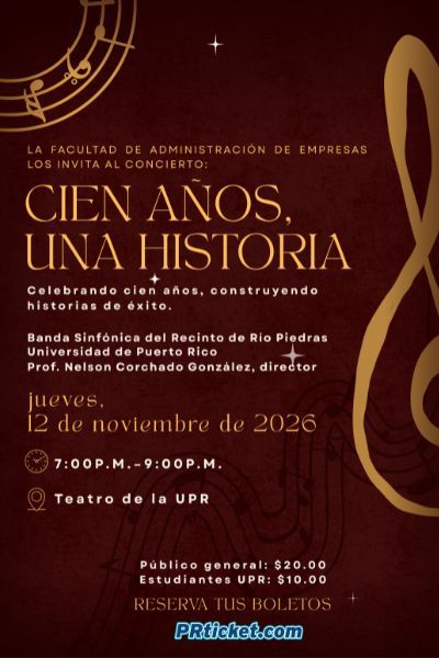 Cien años, una historia, flyer