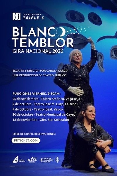Blanco Temblor, flyer