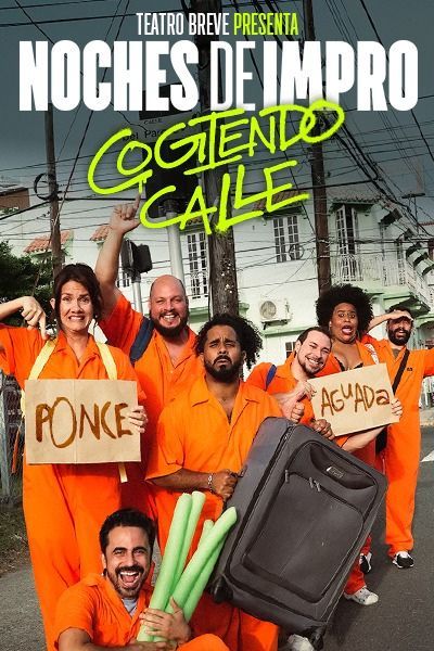 Noche de Impro - Cogiendo Calle, flyer