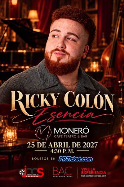 Ricky Colón: Esencia, flyer
