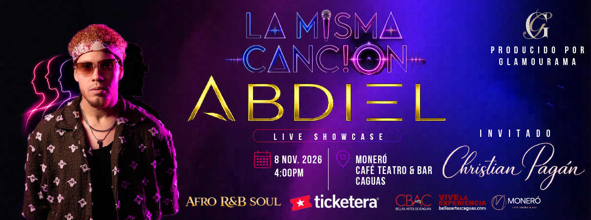 Abdiel • First Take | “La Misma Canción”, flyer