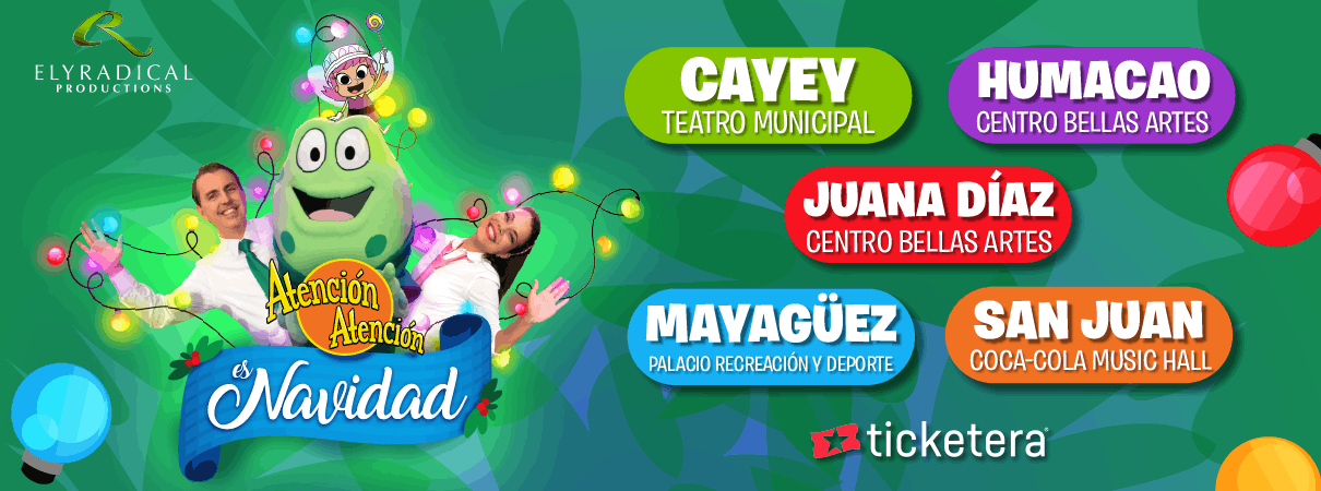 Atención Atención es Navidad - La Gira 2026, flyer