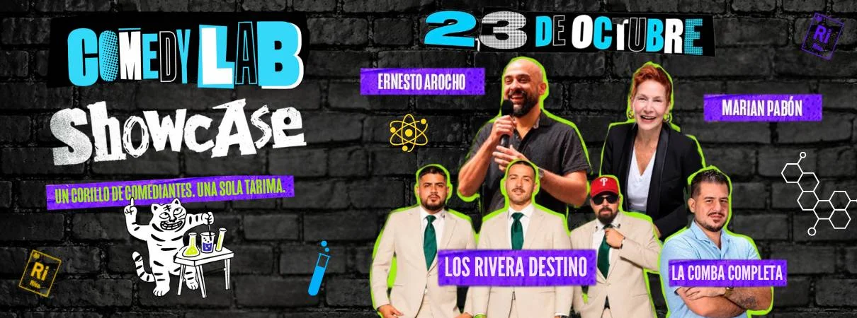 Comedy Lab Showcase, flyer