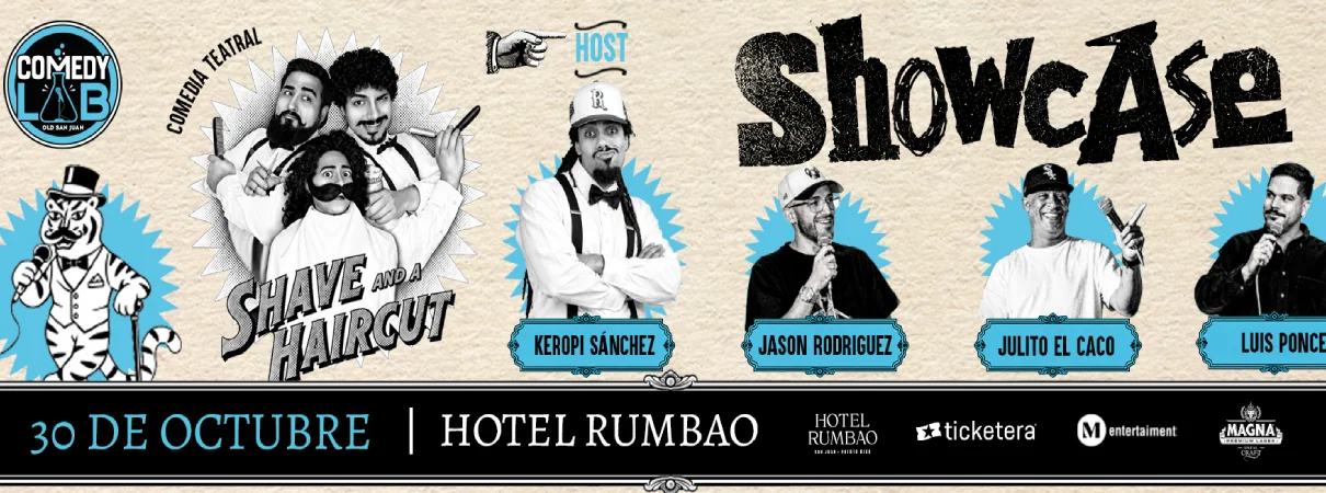 Comedy Lab Showcase, flyer