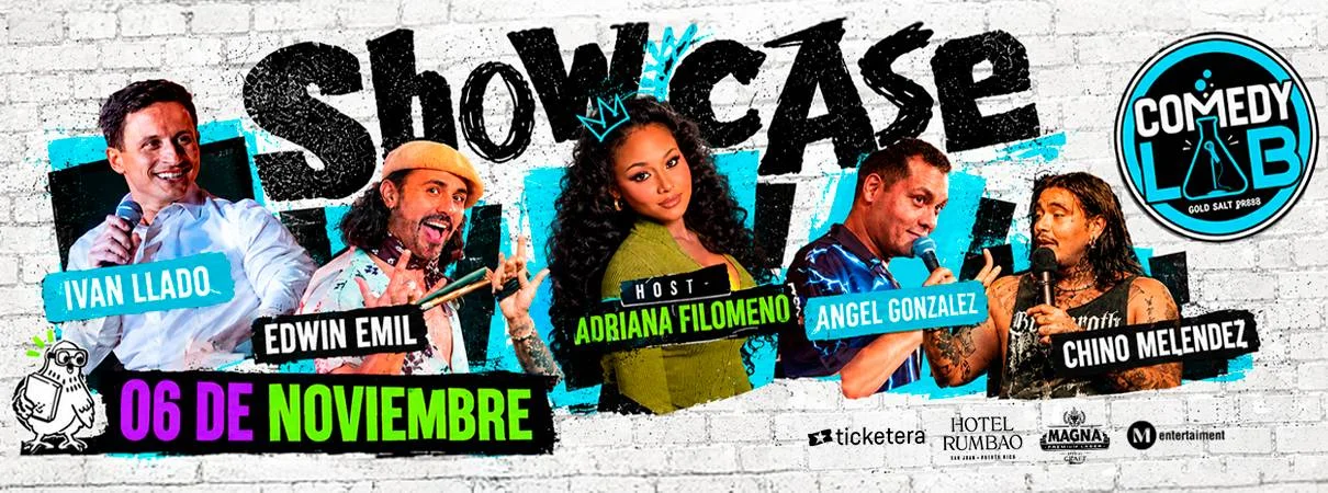 Comedy Lab Showcase, flyer