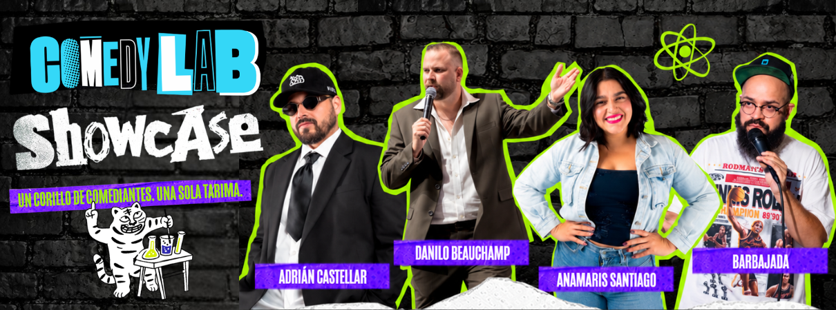 Comedy Lab Showcase, flyer