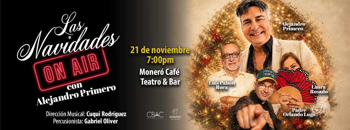 La Navidad Está en el Aire con Alejandro Primero, flyer