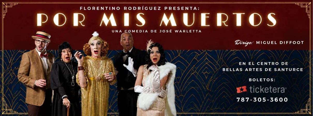 Por Mis Muertos, flyer