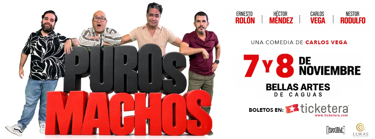 Puros Machos, flyer
