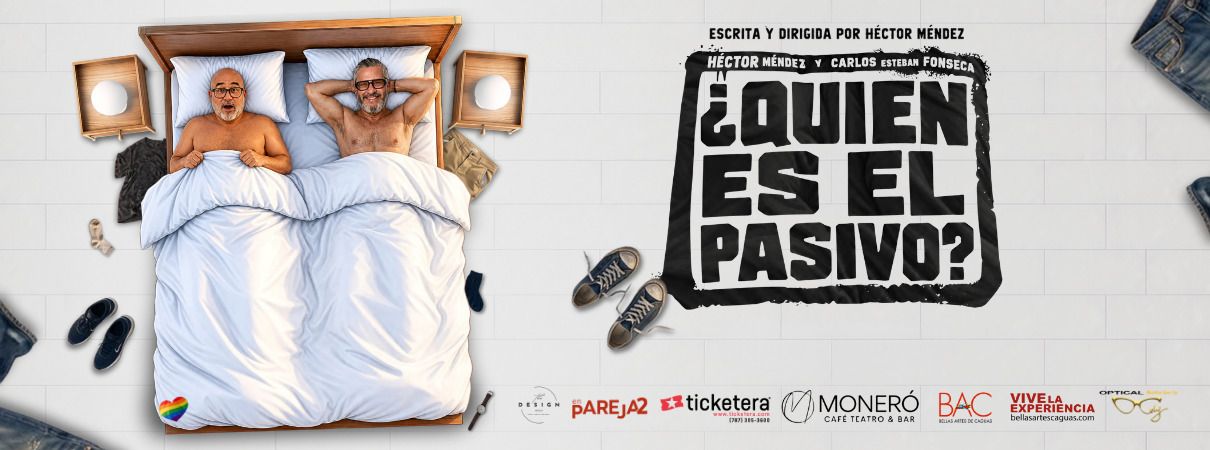 ¿Quién Es El Pasivo?, flyer