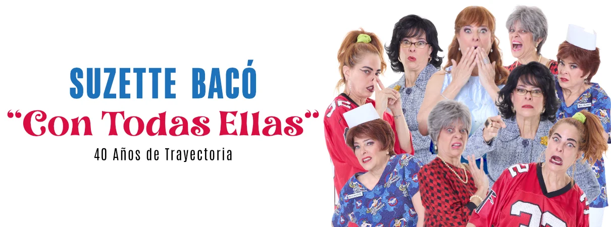 Suzette Bacó "Con Todas Ellas", flyer